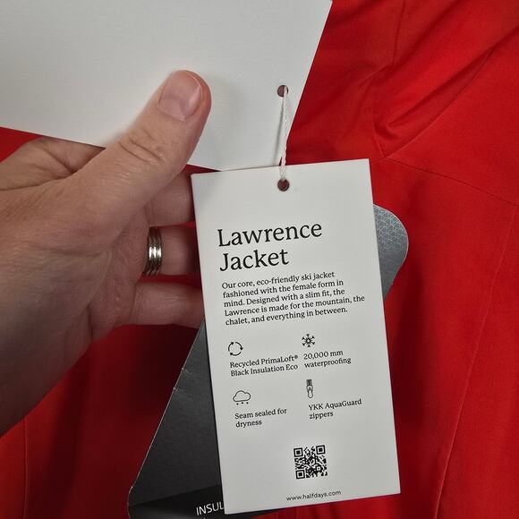 Halfdays Lawrence Jacket Size M Spritz Ski Snowboard Insulated Waterproof - Picture 2 of 5